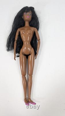 Vintage African American Black Beauty Secrets Christie Doll Superstar Barbie