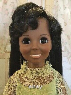 Vintage African American Black Crissy Doll