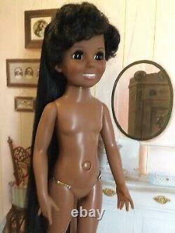 Vintage African American Black Crissy Doll
