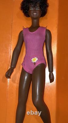 Vintage African-American Black Skye Fashion Action 11.5 Doll Kenner 1975