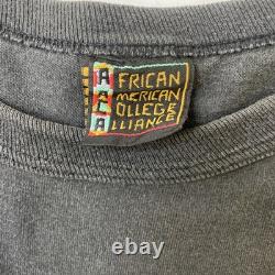 Vintage African American College Alliance T-Shirt Size 2XL Black History