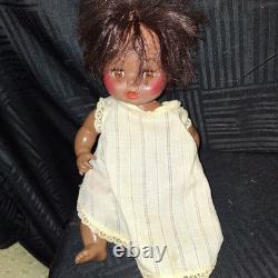 Vintage African American Doll Collection Lot of 6 Black Dolls 1960s-80s Estate