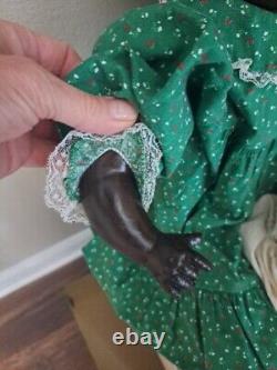 Vintage African American Doll In Leo MOSS MANNER Created 1963