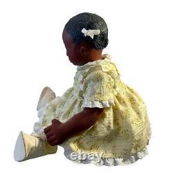 Vintage African American Doll by ODACA Artist Rebecca Wilson Biedermann 1970s