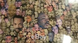 Vintage African American Fine Art Collage Chicago IL Black History Mlk Activists