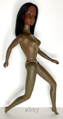 Vintage African American Sun Set Malibu Christie Barbie Doll 1975 Clone Fashion