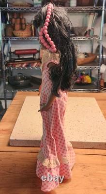 Vintage BLACK African American CRISSY DOLL TWIRLY BEADS Hair Grows