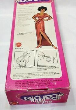 Vintage BLACK BARBIE Doll 1979 Original NRFB First African American Barbie