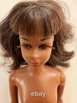 Vintage Barbie Black African American Francie Doll, Brown Hair, PLEASE READ