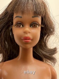 Vintage Barbie Black African American Francie Doll, Brown Hair, PLEASE READ