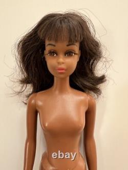 Vintage Barbie Black African American Francie Doll, Brown Hair, PLEASE READ
