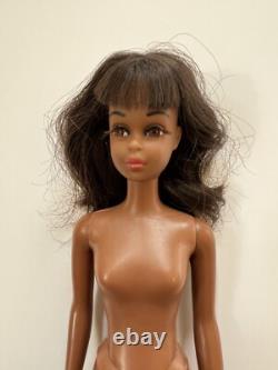 Vintage Barbie Black African American Francie Doll, Brown Hair, PLEASE READ