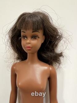 Vintage Barbie Black African American Francie Doll, Brown Hair, PLEASE READ