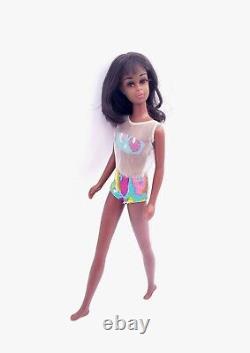 Vintage Barbie Black Francie African American HTF SWIMSUIT 1967-1968 NO DOLL