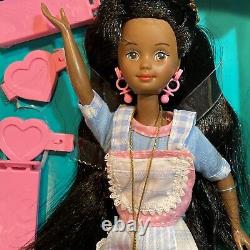 Vintage Barbie Cool Crimp Skipper African-American Doll Mattel 11547 New