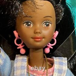Vintage Barbie Cool Crimp Skipper African-American Doll Mattel 11547 New