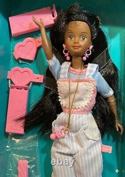 Vintage Barbie Cool Crimp Skipper African-American Doll Mattel 11547 New