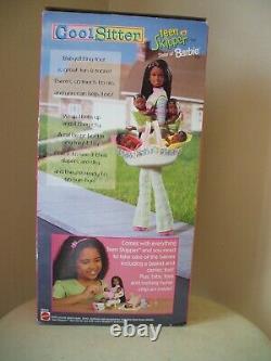 Vintage Barbie Cool Sitter African American Teen Skipper Doll With 4 Babies