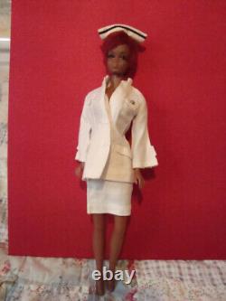 Vintage Barbie Julia nurse in original outfit Black African American #1127