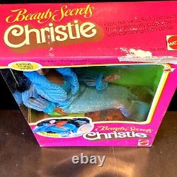 Vintage Beauty Secrets Christie 1979 Mattel No. 1295 Barbie Doll NRFB NIB? LOOK
