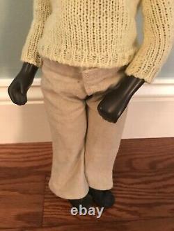 Vintage Black African American Boy Caleb Sasha Doll 16 Sweater & Pants