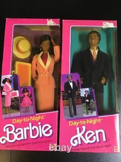 Vintage Black African American Day To Night Barbie + Ken Nrfb No. 9018/7945