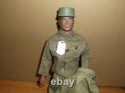 Vintage Black African American Gi Joe 1965 Hasbro 1st Year With Uniform, Jacket+