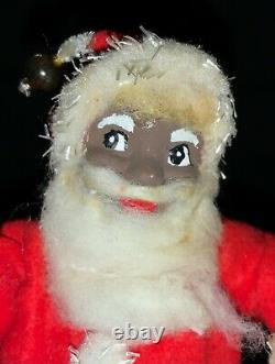 Vintage Black African American Santa Figure Marked'germany