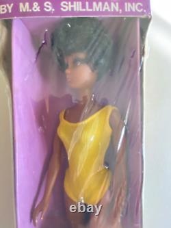 Vintage Black Barbie Clone DOLL African American Shillman Maxi Mod NIB