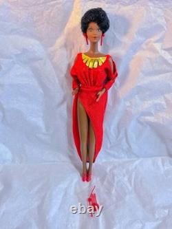 Vintage Black Barbie Doll African American Steffie Face Complete Outfit 1979