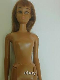 Vintage Black FRANCIE Barbie Doll Rooted Lashes Original 1967 Mattel Japan