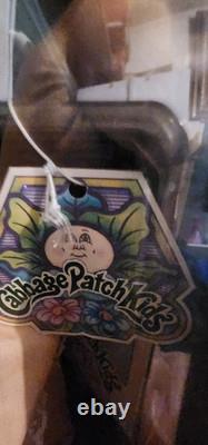 Vintage Cabbage Patch Doll 1983 African American Black Original Clothes box