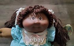 Vintage Cabbage Patch Kids Doll 1983 African American Black Original Clothes