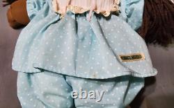 Vintage Cabbage Patch Kids Doll 1983 African American Black Original Clothes
