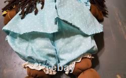 Vintage Cabbage Patch Kids Doll 1983 African American Black Original Clothes