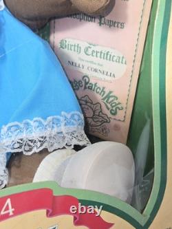 Vintage Cabbage Patch Kids Girl Doll 1984 African American Black AA Papers BOX