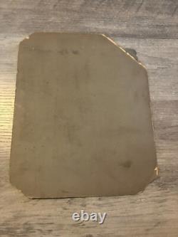 Vintage Cabinet Card Photo Inside A Bank Black African American White Men