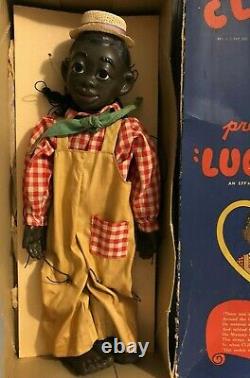 Vintage Clippo Virginia Austin Lucifer Marionette Puppet Black Americana 1930s