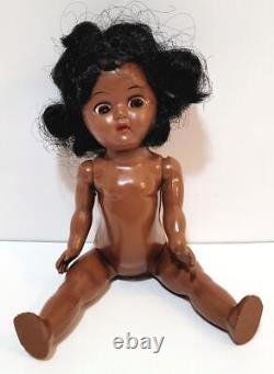 Vintage Cosmopolitan GINGER Black Doll GINNY CLONE African American 1950's 8 in
