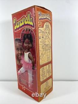 Vintage Dancerella African American Black Doll 1978 Mattel Brand New In Box