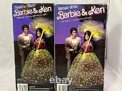 Vintage Dream Glow Barbie & Ken African American/Black 1985 Mattel NRFB