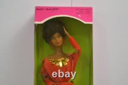 Vintage First Black Barbie NIB Mattel #1293 African American Super Star Era