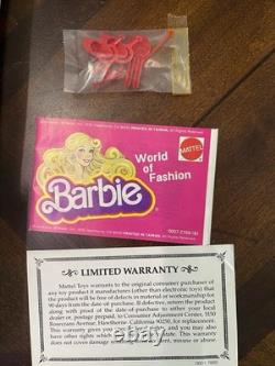 Vintage First Black Barbie NIB Mattel #1293 African American Super Star Era