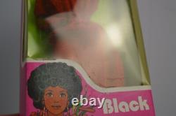 Vintage First Black Barbie NIB Mattel #1293 African American Super Star Era