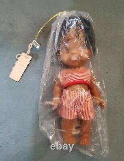 Vintage Forsum Doll Japan African American Black Girl MiSB Sealed w Tags 1969