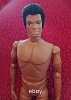 Vintage Gi Joe African American Black Adventurer Figure Excellent Condition