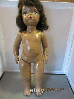 Vintage Hard Plastic Terry Lee Bonnie Lou Black African American Doll 16