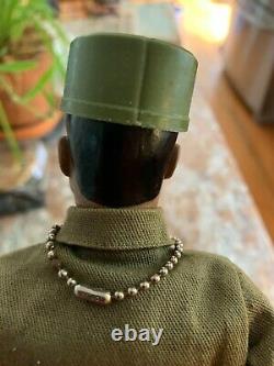 Vintage Hasbro Gi Joe African American Black Pat Pend Action Soldier