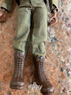 Vintage Hasbro Gi Joe African American Black Pat Pend Action Soldier