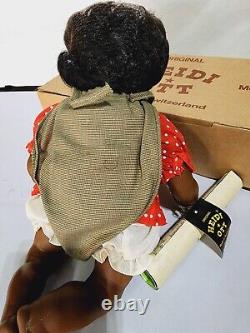 Vintage Heidi Ott 97.88 Black/ African American Baby Doll Polka Dot